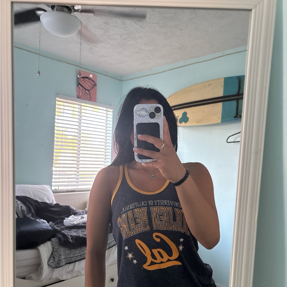 UC Berkeley Navy and Gold Tank Top